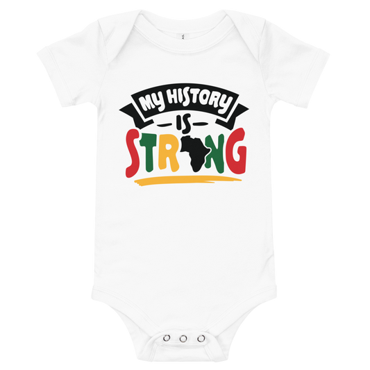 My History Is Strong Onesie